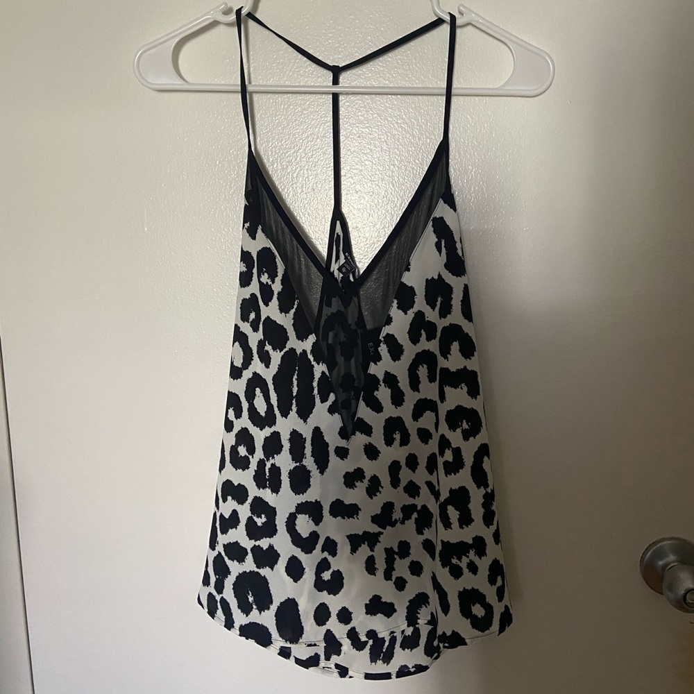 Express cheetah print tank - new with tags